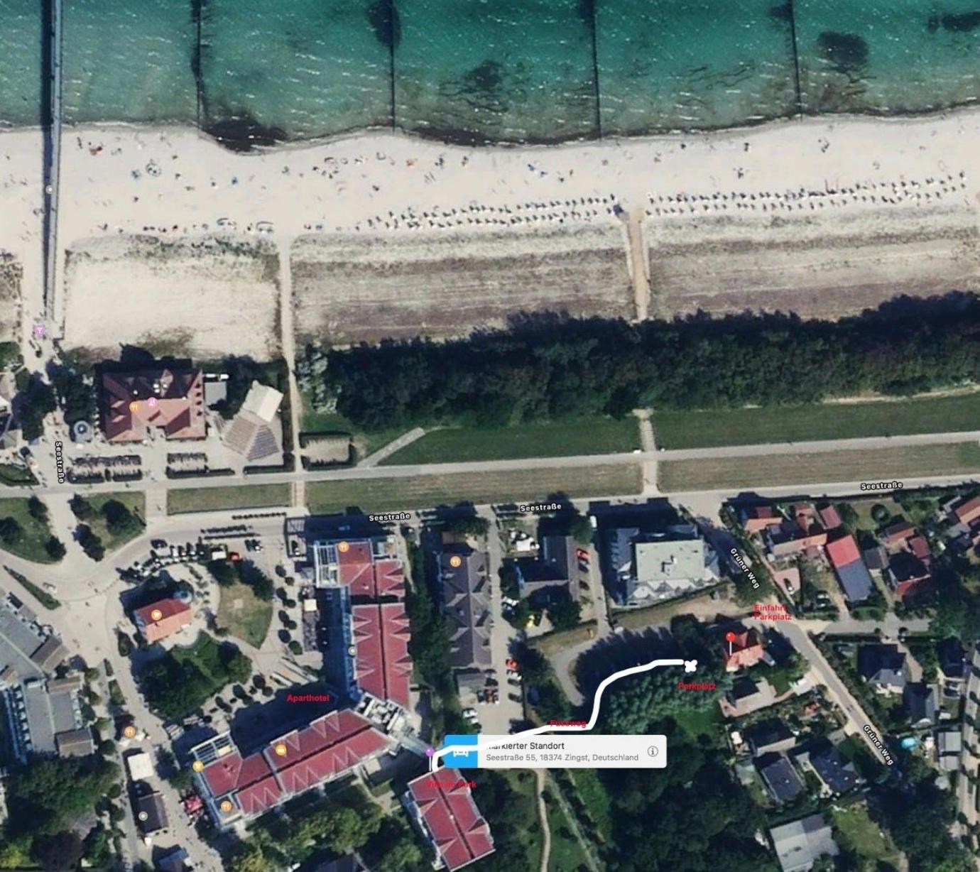 Am Kurhaus 508 - Ostsee-Lug, Pp Am Bernsteinhaus Zingst Extérieur photo